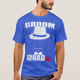 Groom Squad Groomsmen Ring Wedding Bachelor Party  T-Shirt