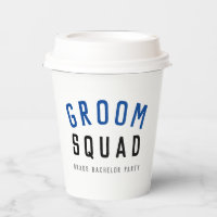 Groom Squad | Modern Bachelor Groomsman Stylish