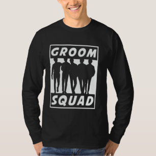Groom Squad Pre-Wedding Groomsmen Bachelor Party M T-Shirt