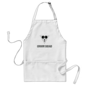 Groom Squad Standard Apron
