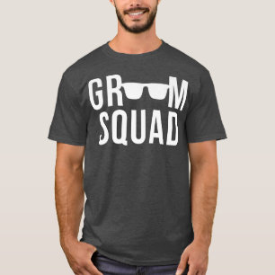 Groom Squad Sunglasses Wedding Bachelor PartyT-Shi T-Shirt