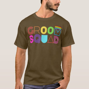 Groom Squad Wedding Bachelor Party Crew  T-Shirt