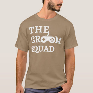 Groom Squad Wedding Bachelor Party Groomsmen Game  T-Shirt