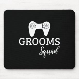 Groom Squad Wedding Bachelor Party Wedding Party F Mouse Pad