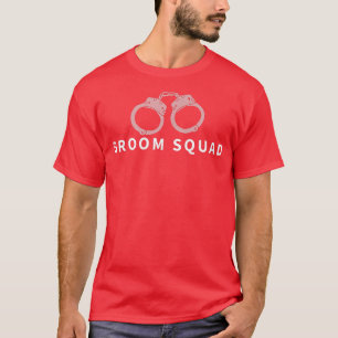 Groom Squad Wedding Party Best Man Bachelor Party  T-Shirt