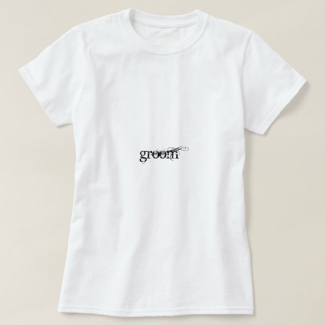 Groom T-Shirt (Design Front)