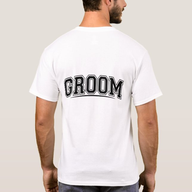 Groom T-Shirt (Back)
