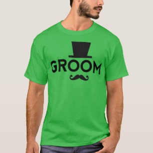Groom t with hat and moustache T-Shirt