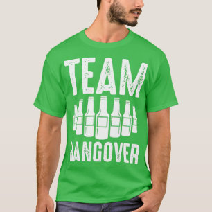 Groom Team Hangover Funny Bachelor Party Gift T-Shirt