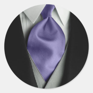 Groom Tie Wedding Event Envelope Seal Sticker