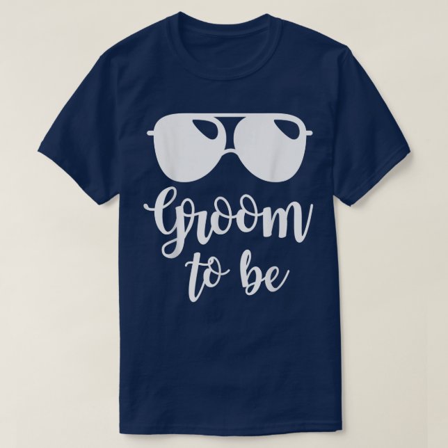 Groom To Be Groomsmen Groom Squad Bride Groom Wedd T-Shirt (Design Front)