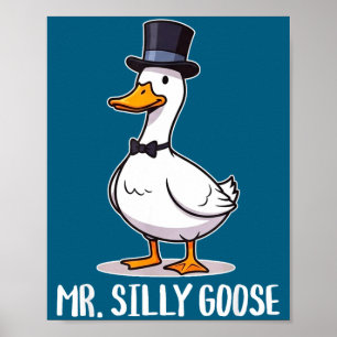 Groom to be wedding silly groom goose gettin' poster