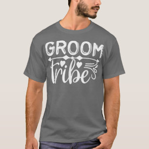 Groom Tribe Cute Engagement Wedding Matching1015  T-Shirt