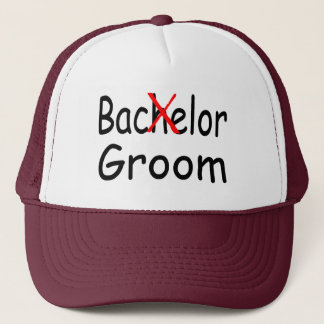 Groom Trucker Hat