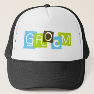 Groom Trucker Hat