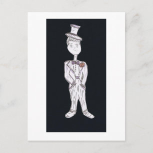 Groom Tuxedo Postcard