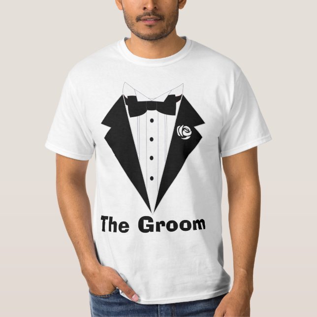 Groom, tuxedo T-Shirt (Front)