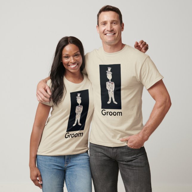 Groom Tuxedo T-Shirt (Unisex)