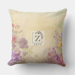 Groom Wedding Cushion – Vintage Floral