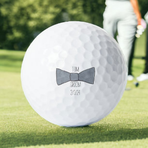 Groom Wedding Custom Golf Balls