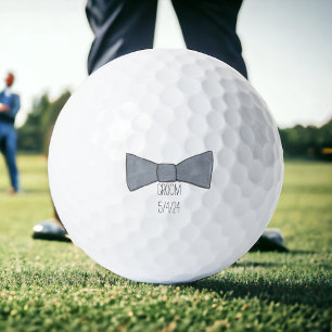 Groom Wedding Golf Balls