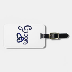 Groom Wedding Luggage Tags