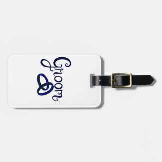 Groom Wedding Luggage Tags