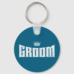 Groom wedding shower bachelor party gift key ring
