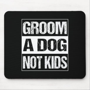 Grooming A Dog Mouse Pad
