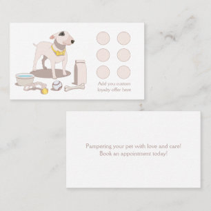 Grooming loyalty card
