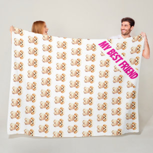 Grooming Personalized Luxury Trendy Collection Fleece Blanket