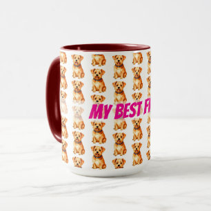 Grooming Pet Personalized Gold Elegant Collection Mug