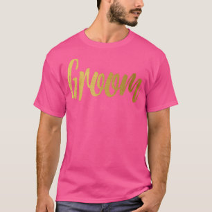 GroomMatching Wedding Bride Bachelor Party  T-Shirt