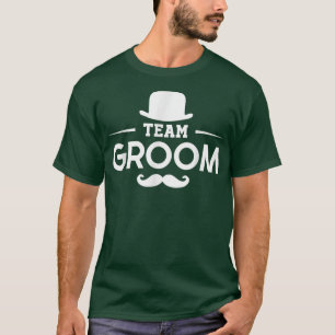 Grooms Bachelor Crew Party Squad Team Groom T-Shirt