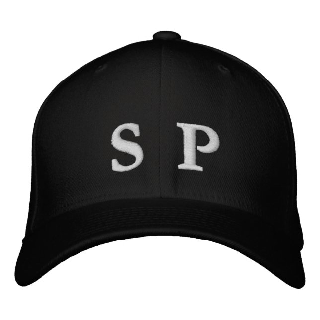 Groom's Bridal Party  Embroidered Hat (Front)