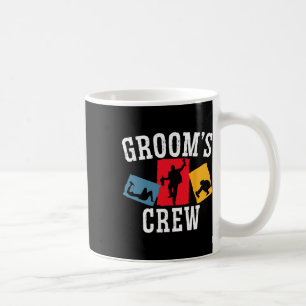 Grooms' Crew Groom Squad Stag Night Bachelor Party Coffee Mug