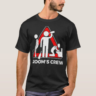Groom'S Crew T Shirt  Groom Groomsmen  Bachelor Pa