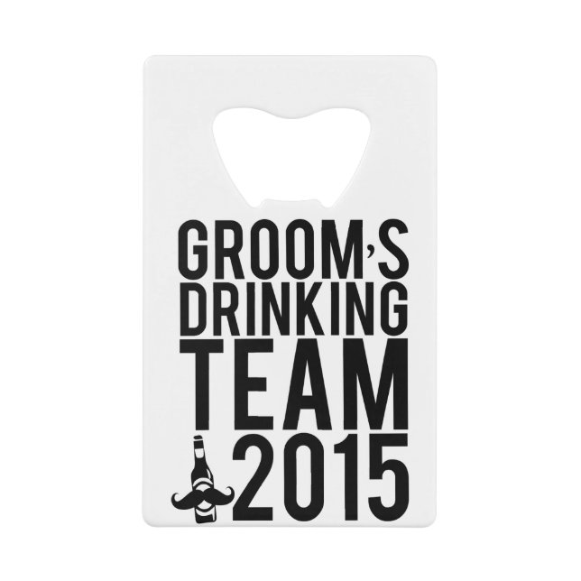 Groom's drinking team 2015 (Front)
