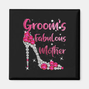 Groom's Fabulous Mother Happy Wedding Marry Marrie Magnet