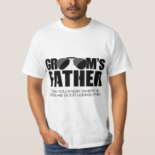 Groom's Father Wedding Costume Father of the Groom T-Shirt