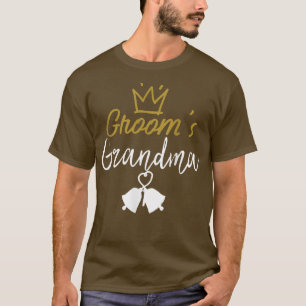 GROOMS GRANDMA GRANDMOTHER MATCHING FAMILY WEDDING T-Shirt