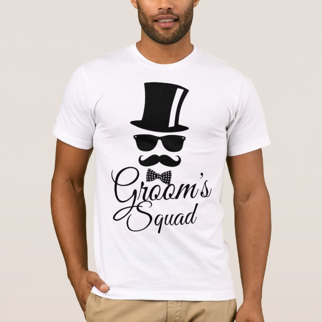 Groom's squad T-Shirt (Front)