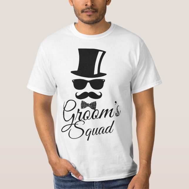 Groom's squad T-Shirt (Front)