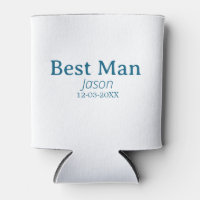 groomsman bachelorette party add name modern simpl