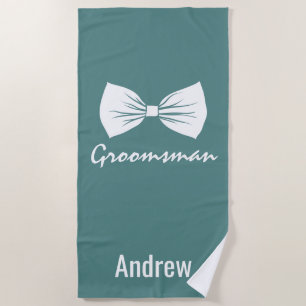 Groomsman Beach Towel