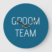 groomsman bold groom team grey blue white bachelor