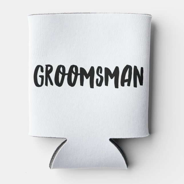 Groomsman Can Cooler (Front)