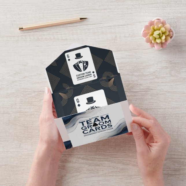 Groomsman Draught Trading Card, Groomsmen Proposal All In One Invitation (Video)