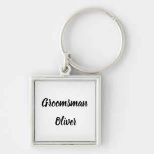 Groomsman Gift Custom Name Gifts Wedding  Key Ring