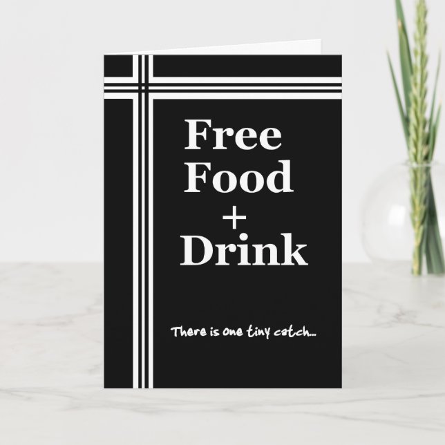 Groomsman Invitation - Funny - Customisable (Front)